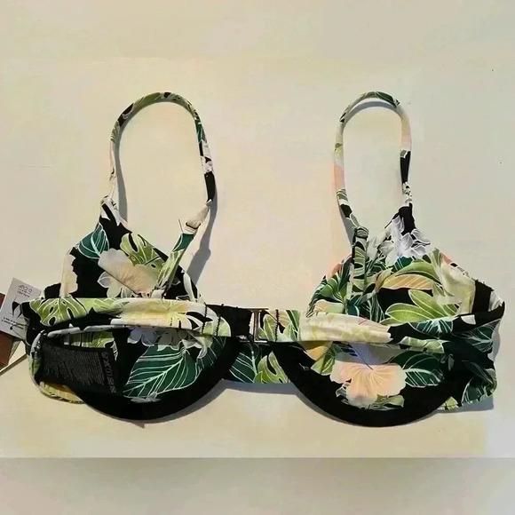 Volcom Shady Beach Strappy-Front Bikini Top - Picture 4 of 4